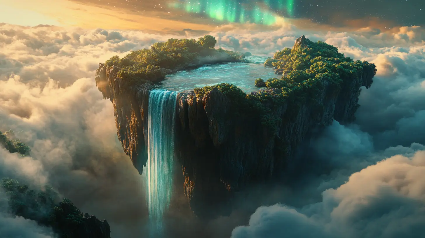 AI-generated Landscape image created with Omni AI